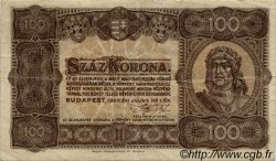 100 Korona HUNGARY  1923 P.073a VF
