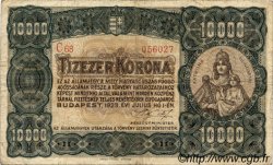 10000 Korona HUNGARY  1923 P.077a F+