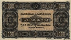 8 Filler sur 1000 Korona UNGHERIA  1925 P.081b AU