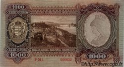 1000 Pengö UNGHERIA  1943 P.116 SPL+