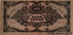 1000 Pengö UNGHERIA  1945 P.118b BB