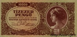 10000 Pengö HUNGARY  1945 P.119a VF+