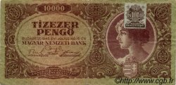 10000 Pengö HUNGARY  1945 P.119b F+