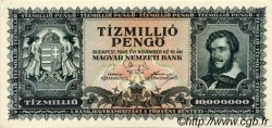 10000000 Pengö HUNGARY  1945 P.123 AU