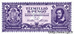 10000000 B-Pengö HUNGARY  1946 P.135 AU+