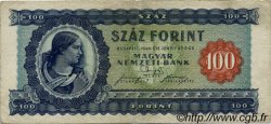 100 Forint HUNGARY  1946 P.160a F+
