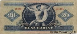 20 Forint HUNGRíA  1949 P.165a BC+