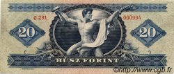 20 Forint HUNGRíA  1962 P.169c MBC