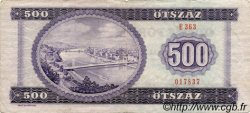 500 Forint HUNGARY  1980 P.172c F+