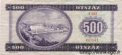 500 Forint HUNGARY  1980 P.172c VF