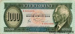 1000 Forint UNGHERIA  1983 P.173b BB