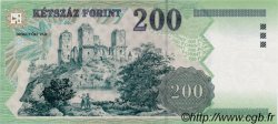 200 Forint UNGARN  1998 P.178 fST+
