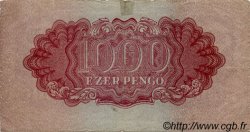 1000 Pengö UNGARN  1944 P.M9 fSS