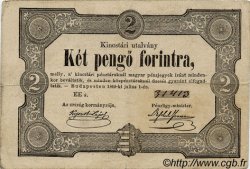 2 Pengö Forint HUNGRíA  1849 PS.126a MBC