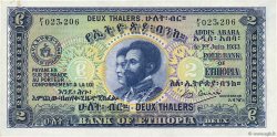 2 Thalers ETHIOPIA  1933 P.06
