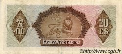 20 Dollars ETIOPIA  1961 P.21a BC+