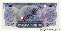 50 Dollars Spécimen ÄTHIOPEN  1961 P.22s ST