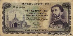 100 Dollars ETIOPIA  1961 P.23a q.MB