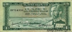 1 Dollar ETIOPIA  1966 P.25a BB