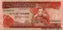 10 Birr ETIOPIA  1976 P.32b q.BB