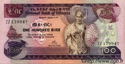 100 Birr ETIOPIA  1976 P.34 SPL