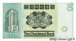 10 Dollars HONG-KONG  1981 P.077b SC+