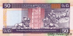 50 Dollars HONG KONG  1993 P.202a AU+
