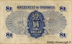 1 Dollar HONG KONG  1940 P.316 F+