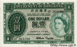 1 Dollar HONG-KONG  1959 P.324Ab FDC