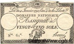 25 Sols FRANCIA  1792 Laf.150 EBC a SC