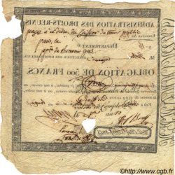 500 Francs FRANCIA  1805 Laf.--- q.MB