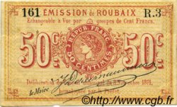 50 Centimes FRANCE regionalism and various  1871 BPM.076.52 VF