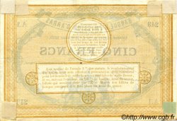 5 Francs FRANCE regionalismo y varios Arras 1870 JER.62.02B EBC
