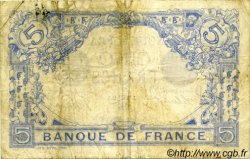 5 Francs BLEU FRANCIA  1912 F.02.10 MB