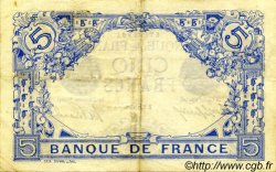 5 Francs BLEU FRANCE  1913 F.02.18 VF