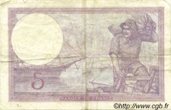 5 Francs FEMME CASQUÉE FRANCIA  1922 F.03.06 BB