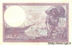 5 Francs FEMME CASQUÉE FRANCIA  1925 F.03.09 SPL