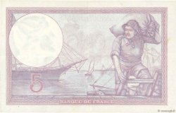 5 Francs FEMME CASQUÉE FRANKREICH  1933 F.03.17 VZ
