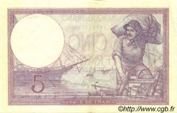 5 Francs FEMME CASQUÉE FRANKREICH  1933 F.03.17 VZ+