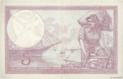 5 Francs FEMME CASQUÉE FRANCIA  1933 F.03.17 SPL