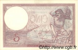 5 Francs FEMME CASQUÉE modifié FRANCE  1940 F.04.15 AU