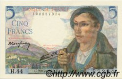 5 Francs BERGER FRANCIA  1943 F.05.02 EBC+