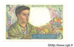 5 Francs BERGER FRANCE  1943 F.05.04 AU+