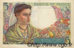 5 Francs BERGER FRANCE  1947 F.05.07 XF-