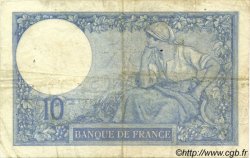 10 Francs MINERVE FRANCIA  1917 F.06.02 MB