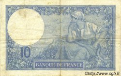 10 Francs MINERVE FRANCE  1917 F.06.02 F+