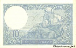 10 Francs MINERVE FRANCIA  1924 F.06.08 MBC+