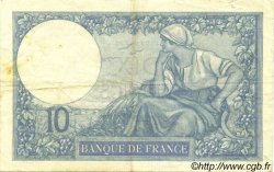 10 Francs MINERVE FRANCIA  1925 F.06.09 BB