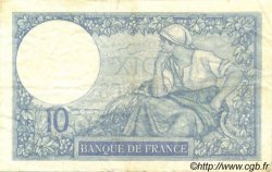 10 Francs MINERVE FRANCIA  1927 F.06.12 MBC+