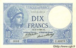 10 Francs MINERVE FRANCIA  1928 F.06.13 SPL+